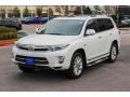 2012 Blizzard White Pearl Toyota Highlander Hybrid Limited 4WD  photo #3