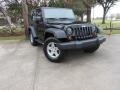 2009 Black Jeep Wrangler X 4x4  photo #1
