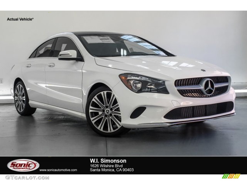 Polar White Mercedes-Benz CLA