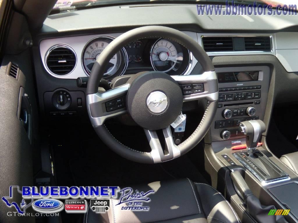 2010 Mustang GT Premium Convertible - Red Candy Metallic / Charcoal Black photo #9