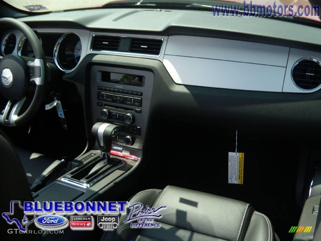 2010 Mustang GT Premium Convertible - Red Candy Metallic / Charcoal Black photo #12