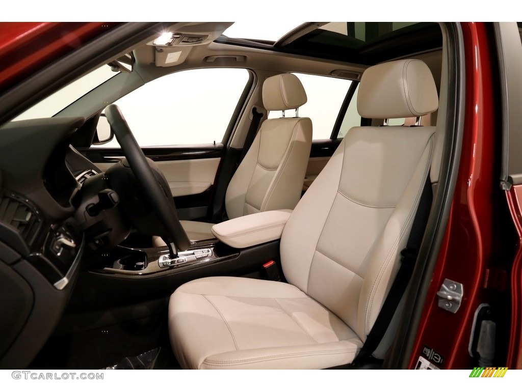 2014 X3 xDrive28i - Vermilion Red Metallic / Oyster photo #5