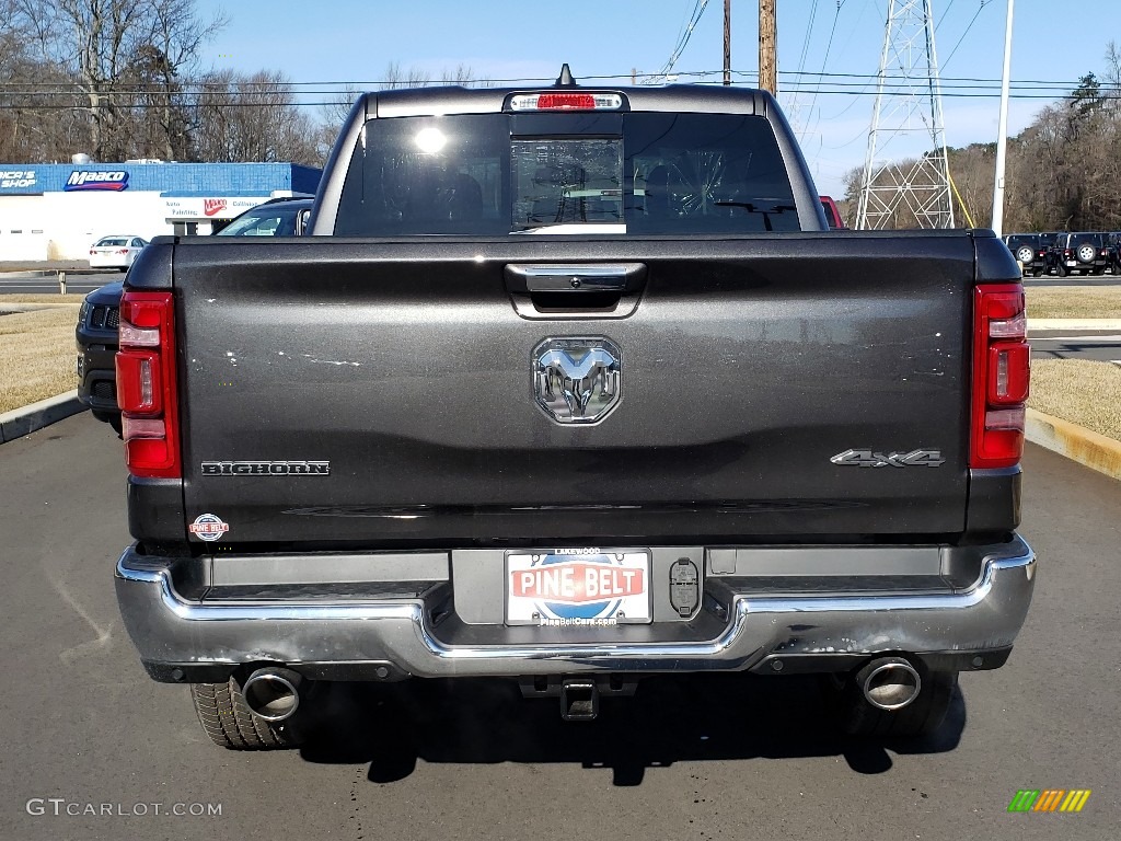 2019 1500 Big Horn Crew Cab 4x4 - Granite Crystal Metallic / Black photo #5
