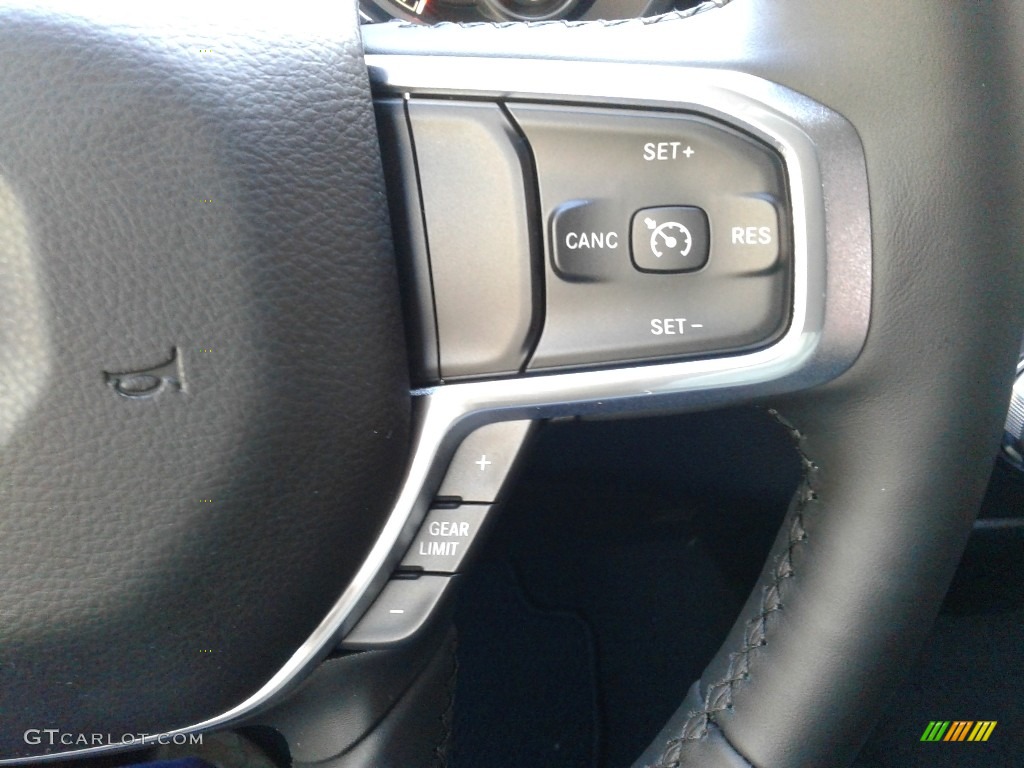 2019 1500 Laramie Crew Cab 4x4 - Granite Crystal Metallic / Black photo #19