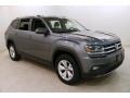 Platinum Gray Metallic 2018 Volkswagen Atlas SE 4Motion