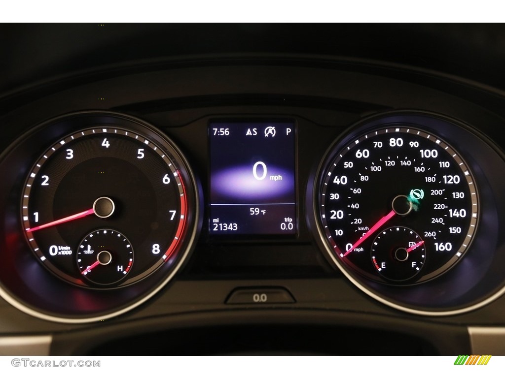 2018 Volkswagen Atlas SE 4Motion Gauges Photo #131545441