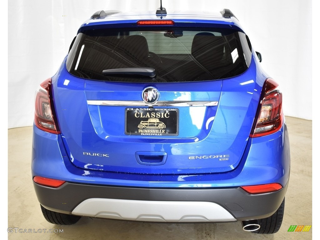 2017 Encore Preferred AWD - Coastal Blue Metallic / Ebony photo #3