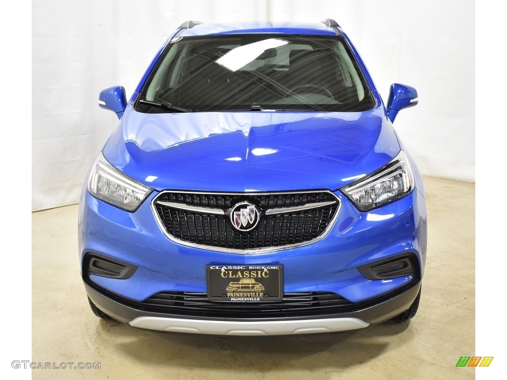 2017 Encore Preferred AWD - Coastal Blue Metallic / Ebony photo #4