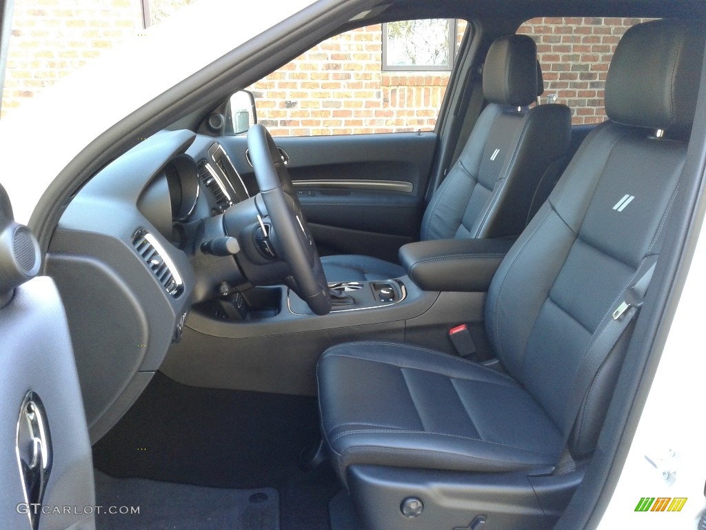 Black Interior 2019 Dodge Durango R/T AWD Photo #131547406