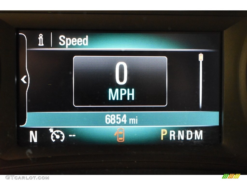 2017 Encore Preferred AWD - Coastal Blue Metallic / Ebony photo #15