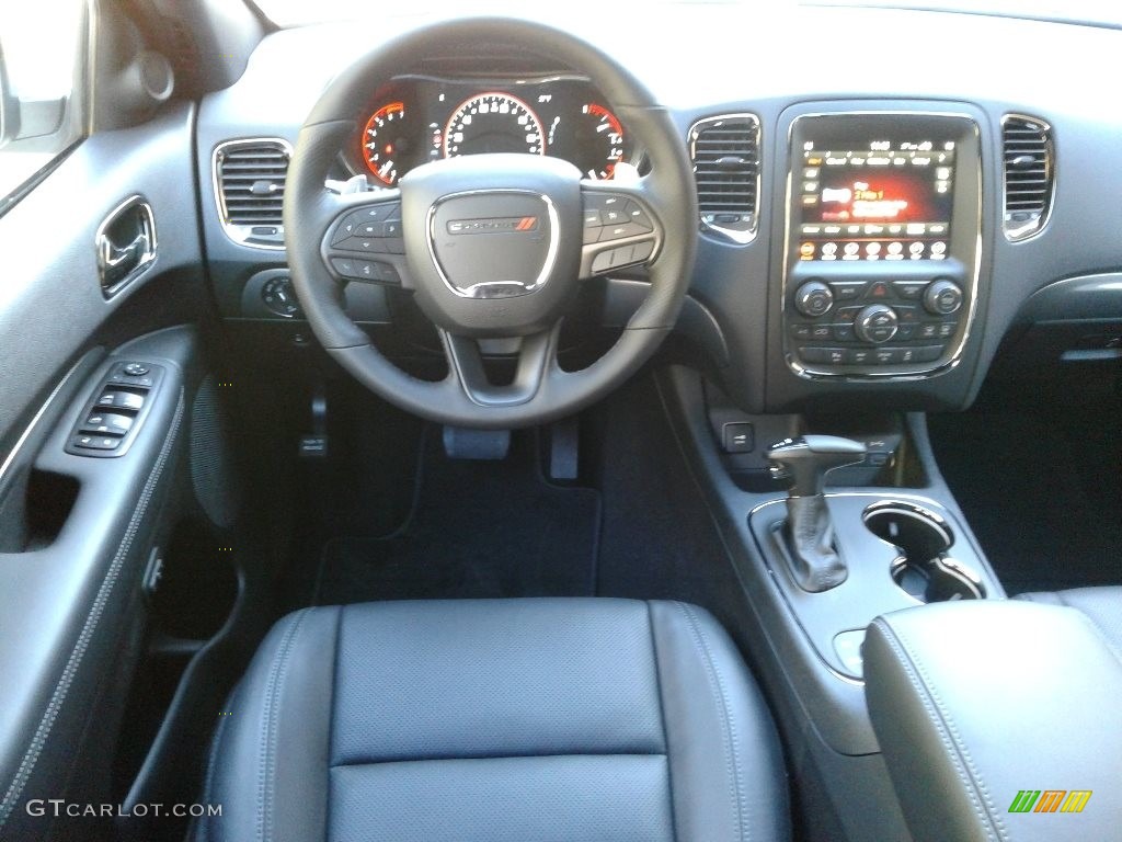 2019 Dodge Durango R/T AWD Black Dashboard Photo #131547838