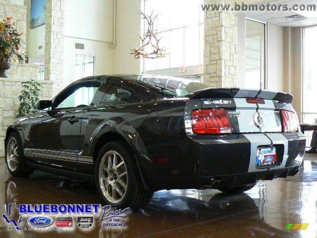 2009 Mustang Shelby GT500 Coupe - Alloy Metallic / Black/Black photo #15