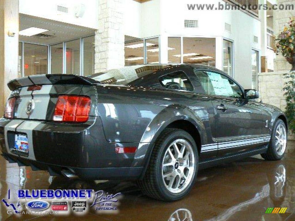 2009 Mustang Shelby GT500 Coupe - Alloy Metallic / Black/Black photo #27
