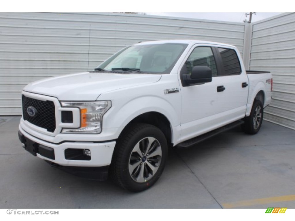 2019 F150 STX SuperCrew 4x4 - Oxford White / Black photo #4