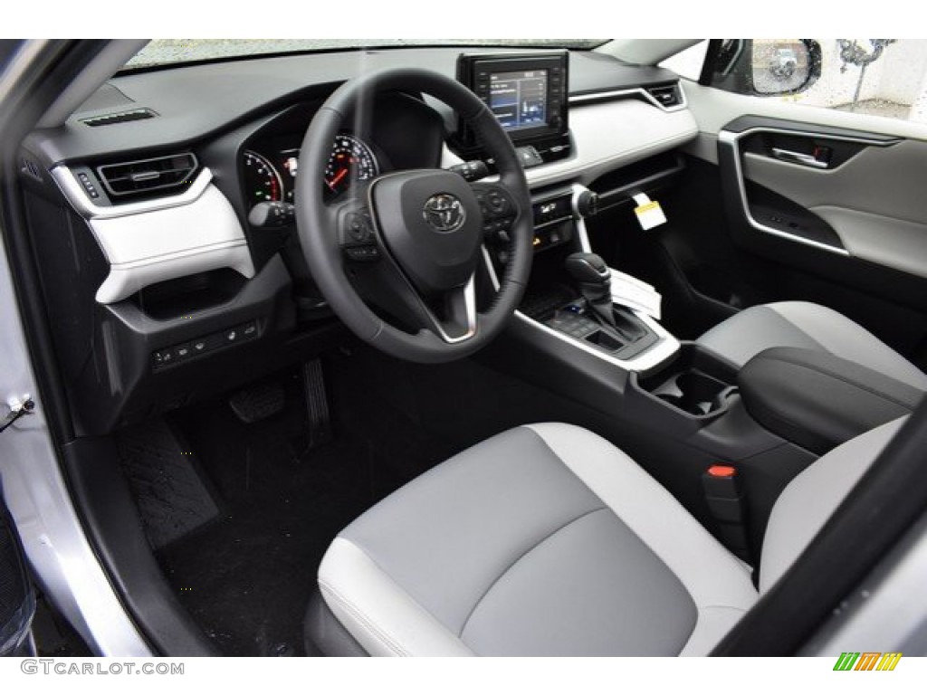 Light Gray Interior 2019 Toyota Rav4 Xle Awd Photo