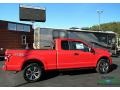 2019 Race Red Ford F150 STX SuperCab 4x4  photo #6