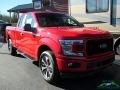 2019 Race Red Ford F150 STX SuperCab 4x4  photo #7