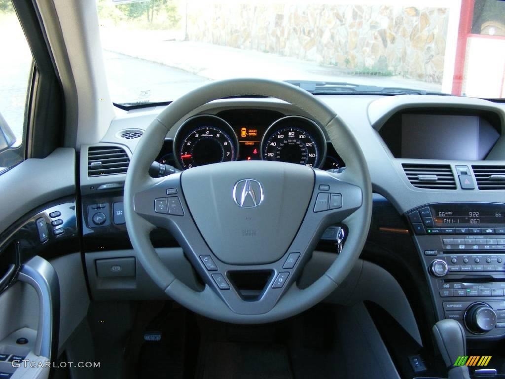 2007 MDX Technology - Steel Blue Metallic / Taupe photo #26