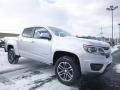 2019 Silver Ice Metallic Chevrolet Colorado WT Crew Cab 4x4  photo #2