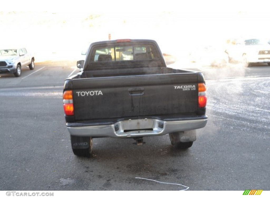 2001 Tacoma V6 Xtracab 4x4 - Black Sand Pearl / Charcoal photo #5