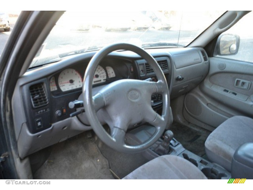 2001 Tacoma V6 Xtracab 4x4 - Black Sand Pearl / Charcoal photo #10