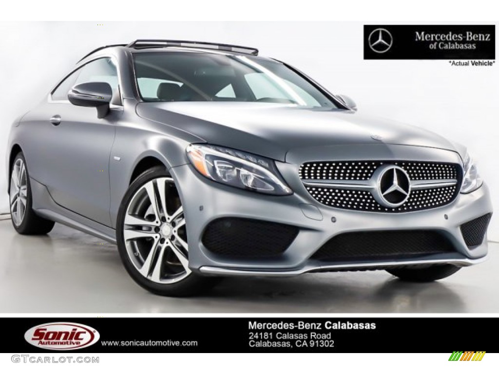 2017 C 300 Coupe - designo Magno Selenite Grey Matt / Edition 1 Nut Brown/Black ARTICO/DINAMICA photo #1