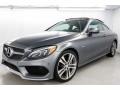 2017 designo Magno Selenite Grey Matt Mercedes-Benz C 300 Coupe  photo #13