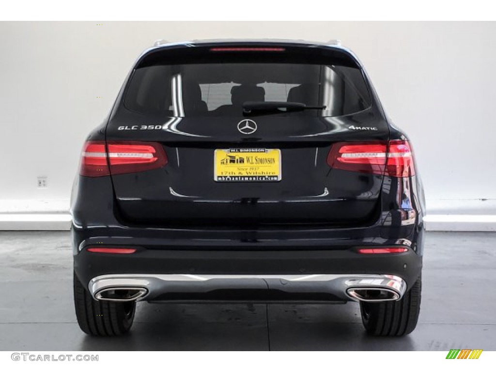 2019 GLC 350e 4Matic - Lunar Blue Metallic / Silk Beige/Black photo #3