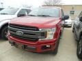 2018 Ruby Red Ford F150 XL SuperCab 4x4  photo #1