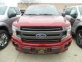 2018 Ruby Red Ford F150 XL SuperCab 4x4  photo #2
