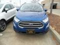 2018 Lightning Blue Ford EcoSport SE  photo #2