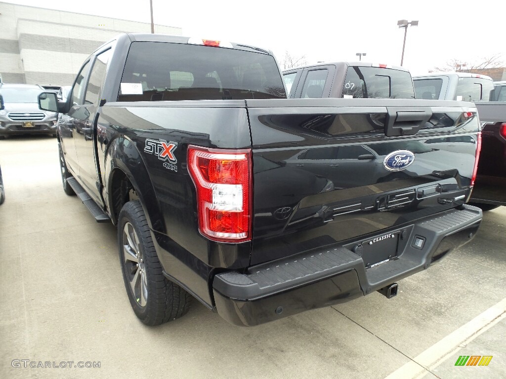 2019 F150 STX SuperCrew 4x4 - Agate Black / Black photo #3