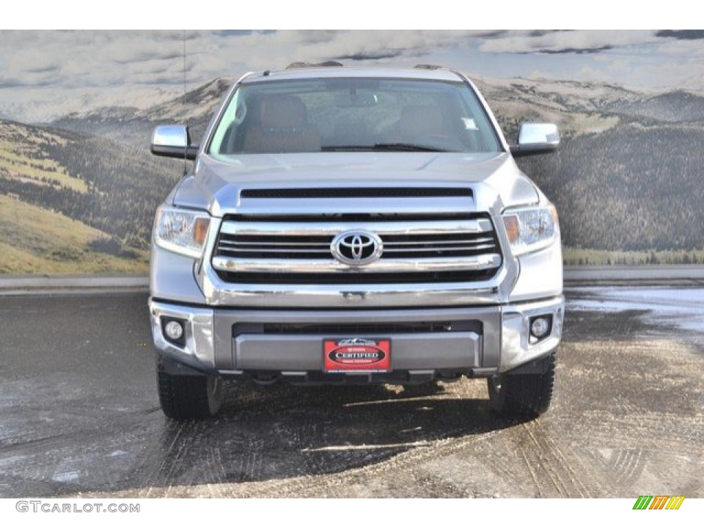 2017 Tundra 1794 CrewMax 4x4 - Silver Sky Metallic / 1794 Edition Black/Brown photo #4