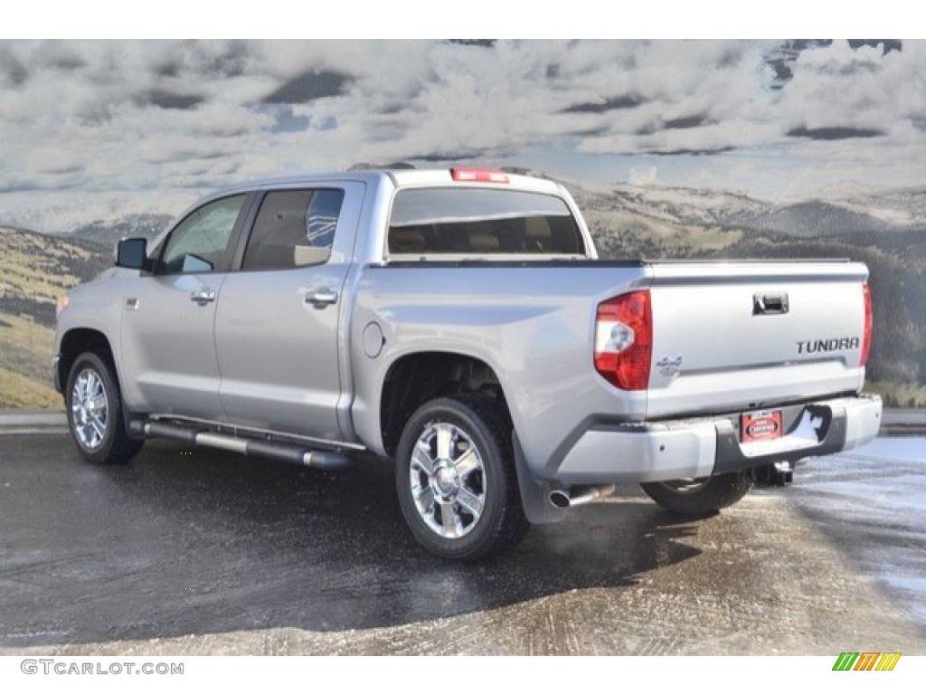 2017 Tundra 1794 CrewMax 4x4 - Silver Sky Metallic / 1794 Edition Black/Brown photo #7