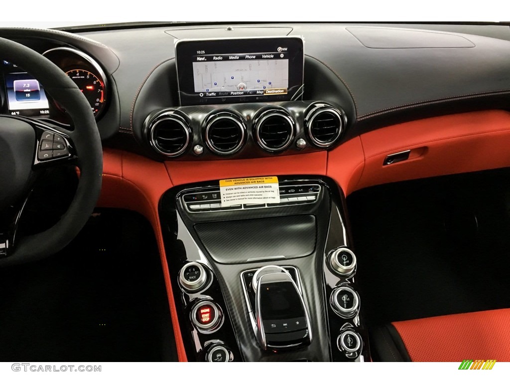 2019 AMG GT C Coupe - designo Iridium Silver Magno (Matte) / Red Pepper/Black photo #5