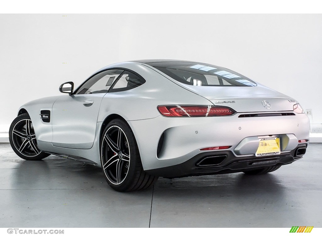 2019 AMG GT C Coupe - designo Iridium Silver Magno (Matte) / Red Pepper/Black photo #10