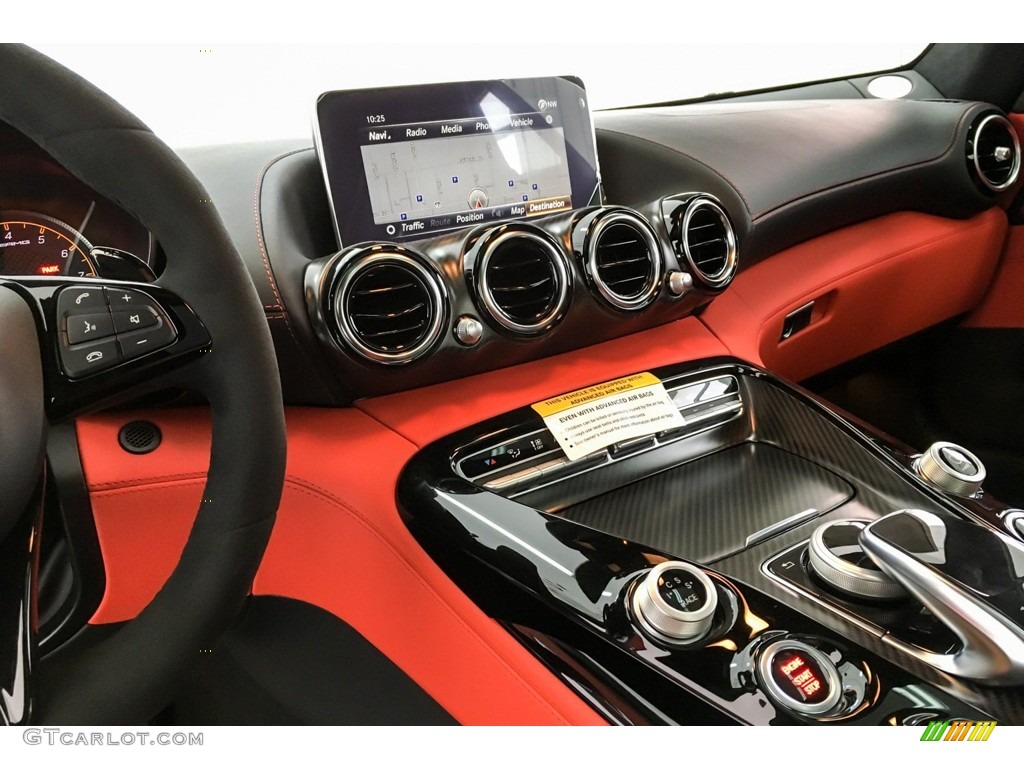 2019 AMG GT C Coupe - designo Iridium Silver Magno (Matte) / Red Pepper/Black photo #15