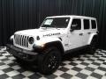 2019 Bright White Jeep Wrangler Unlimited MOAB 4x4  photo #2