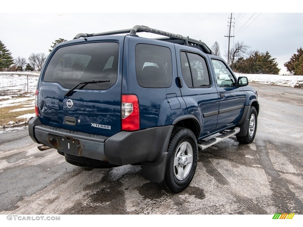 2004 Xterra XE 4x4 - Just Blue / Gray photo #4