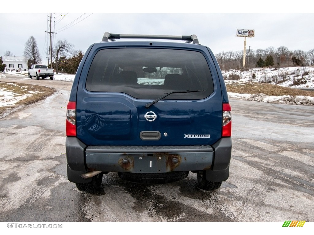 2004 Xterra XE 4x4 - Just Blue / Gray photo #5