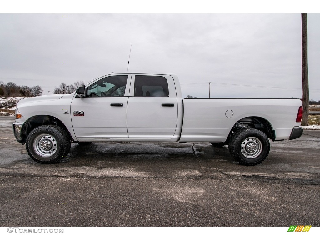 2011 Ram 3500 HD ST Crew Cab 4x4 - Bright White / Dark Slate Gray/Medium Graystone photo #7
