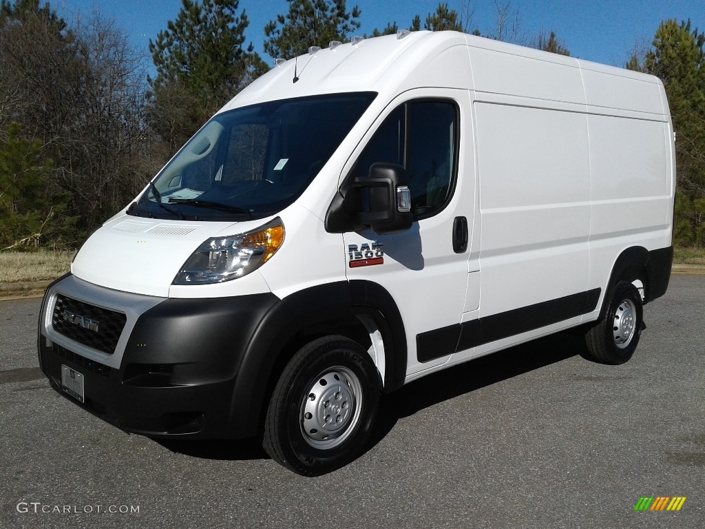 Bright White 2019 Ram ProMaster 1500 High Roof Cargo Van Exterior Photo #131560178