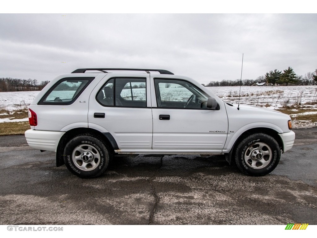 2000 Rodeo S 4WD - Alpine White / Gray photo #3