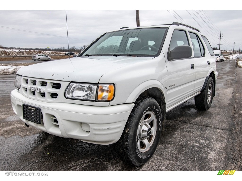 2000 Rodeo S 4WD - Alpine White / Gray photo #8