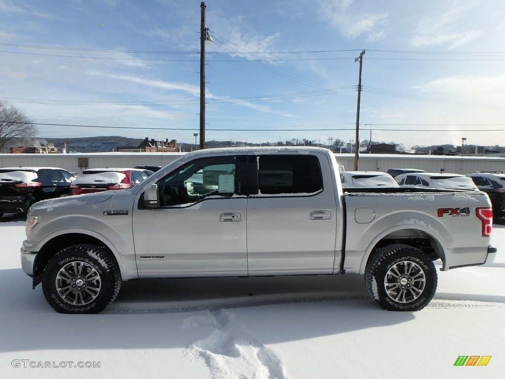 2019 F150 Lariat SuperCrew 4x4 - Ingot Silver / Black photo #5