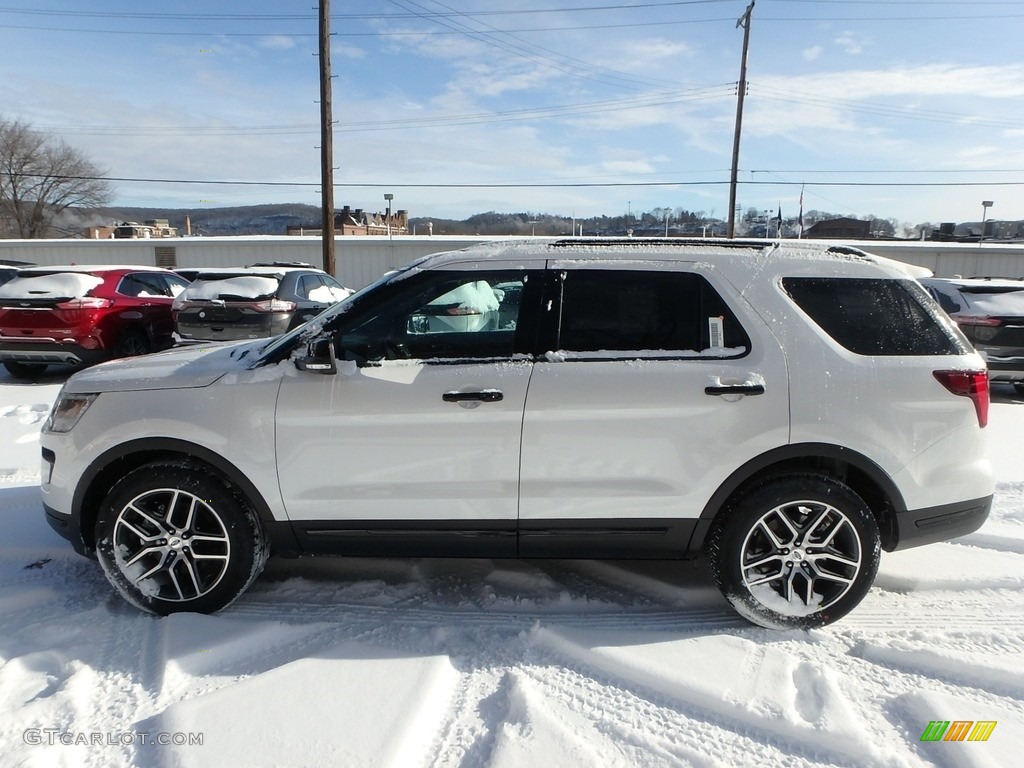 2019 Explorer Sport 4WD - White Platinum / Medium Black photo #6