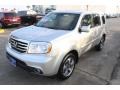 2015 Alabaster Silver Metallic Honda Pilot SE  photo #3