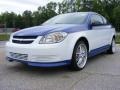 2008 Blue Flash Metallic Chevrolet Cobalt LS Coupe  photo #2