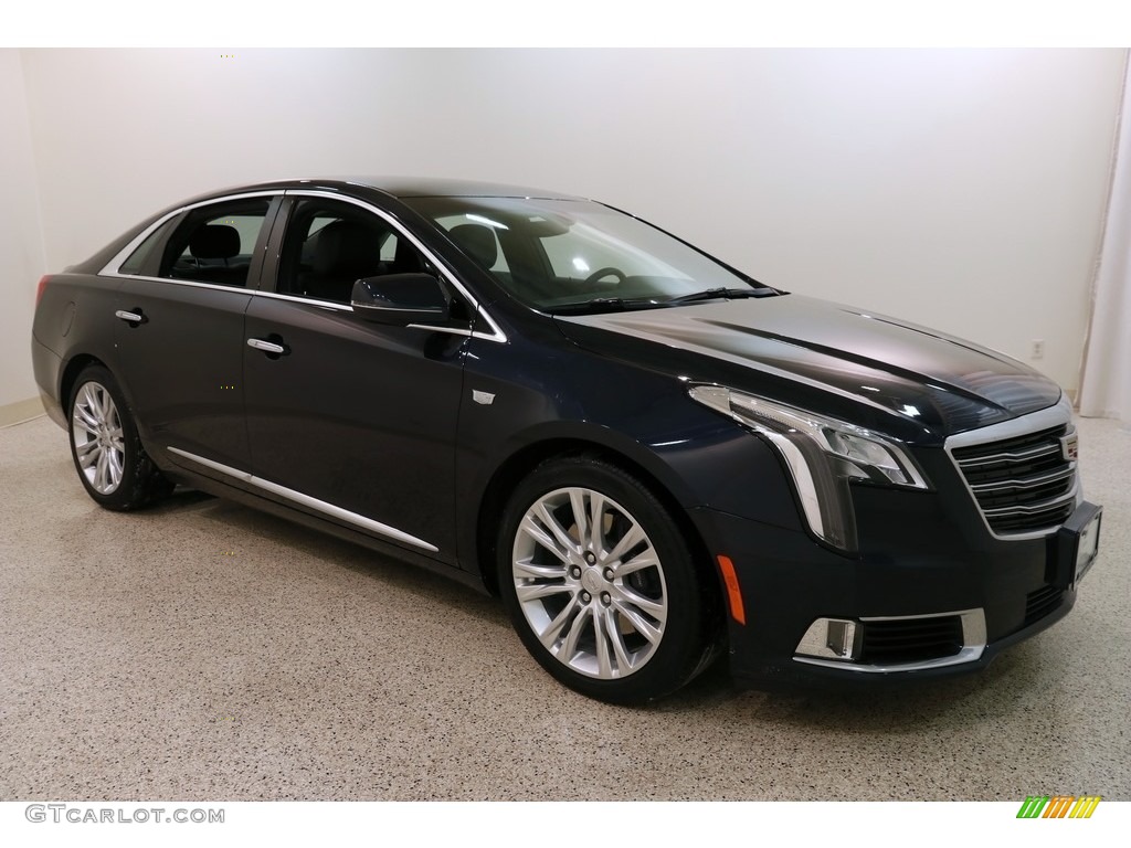 2018 XTS Luxury AWD - Dark Adriatic Blue Metallic / Jet Black photo #1