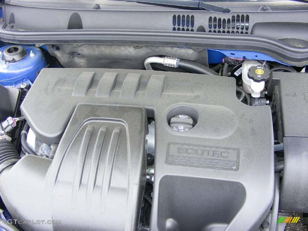2008 Cobalt LS Coupe - Blue Flash Metallic / Gray photo #10